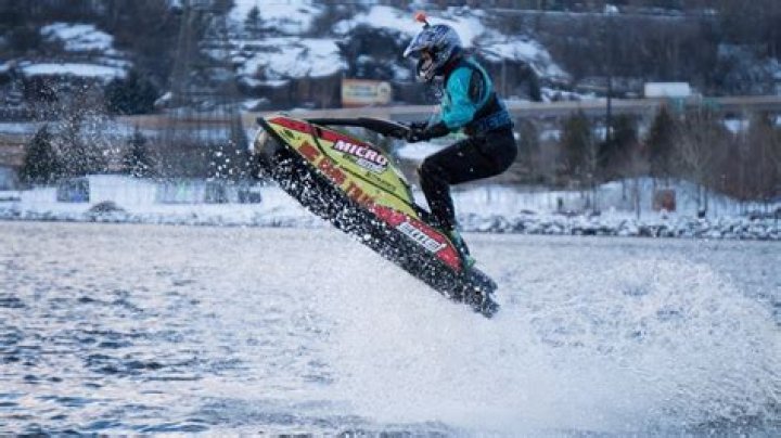 Jet Skiing On Snow Unveiled!