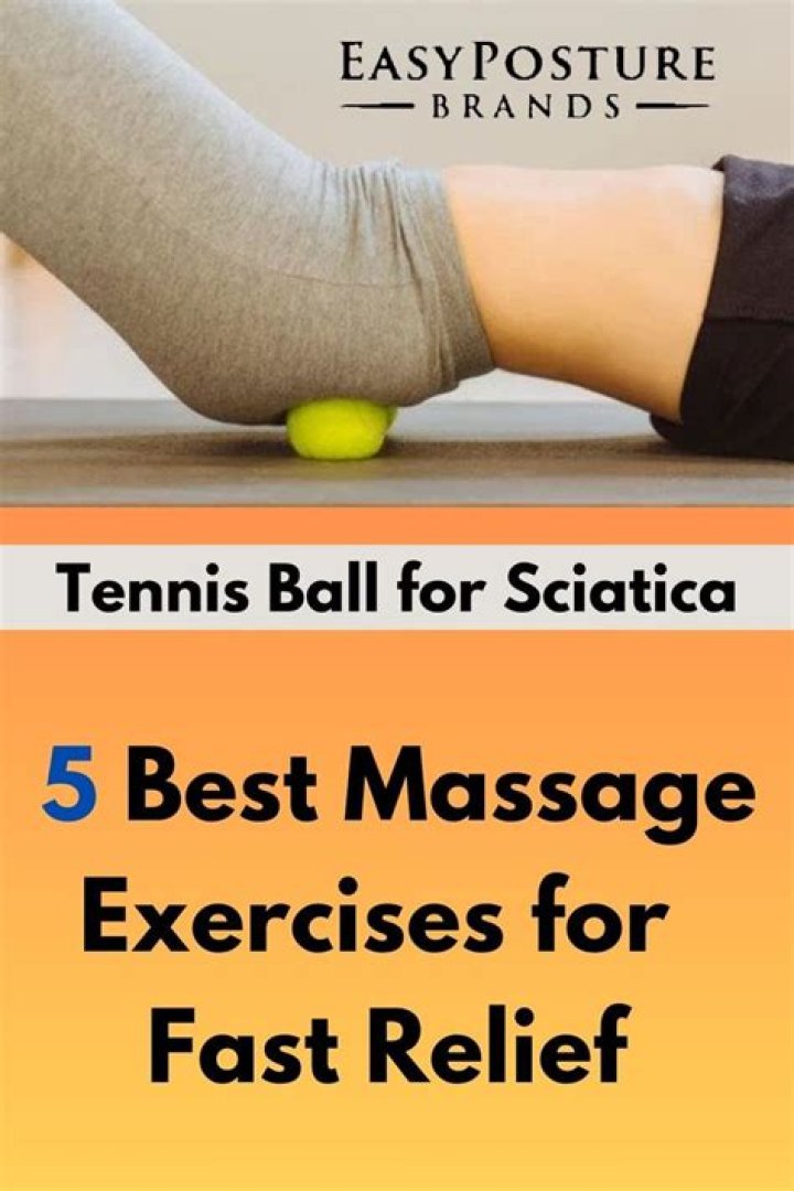 Sciatica Tennis Ball For Lasting Relief