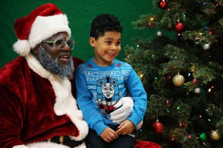The Alluring World Of "Black Santa In Blue"